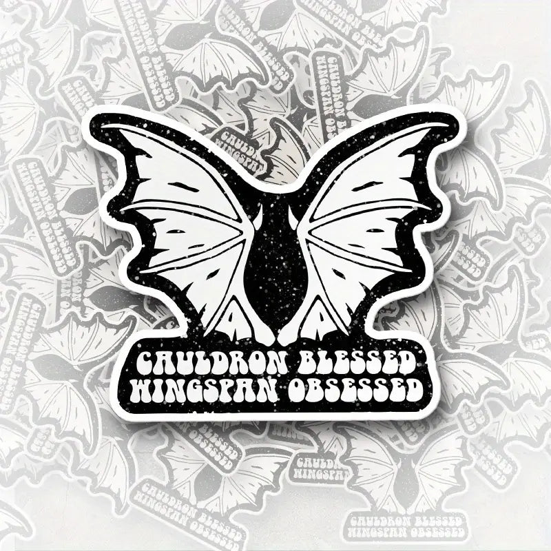 Cauldron Blessed, Wingspan Obsessed Sticker
