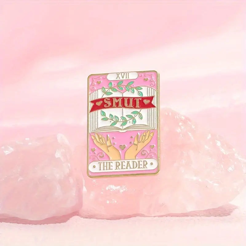 Smut the Reader Enamel Pin