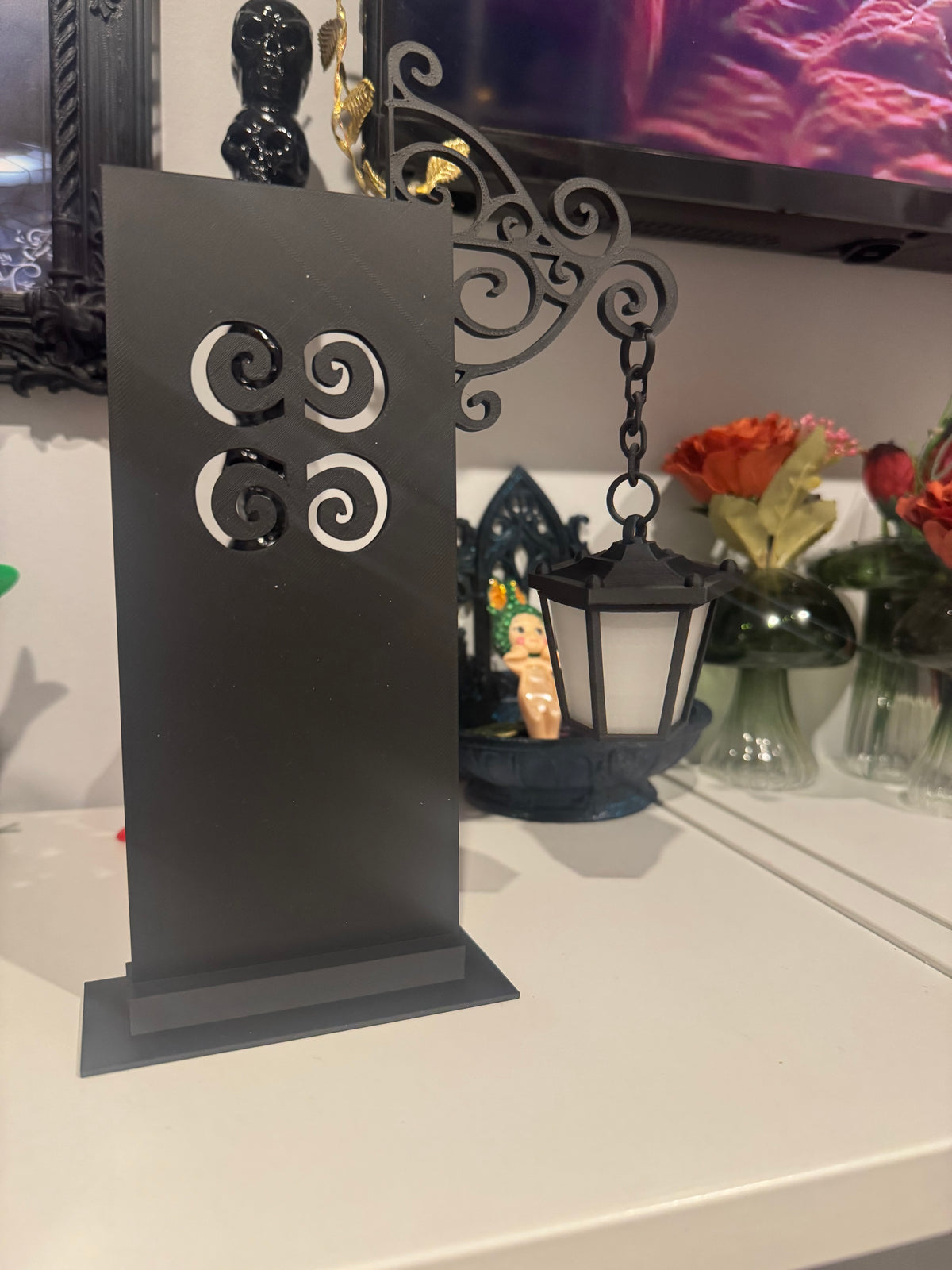 Gothic Style LED Library Lantern