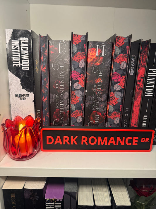 Dark Romance Dr Street Sign