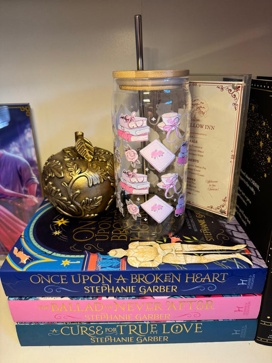 Girly Bookish Tumbler